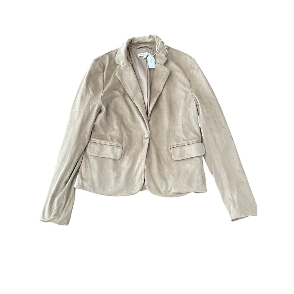 SINCERELY JULES, SOFT CAMEL BLAZER, SIZE M